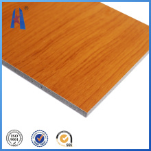 Outdoor Using PVDF Imitation Wooden Aluminum Composite Panel